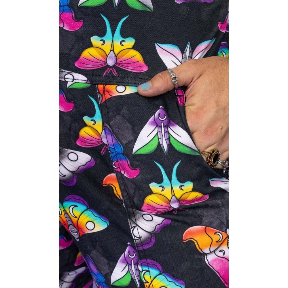 Run & Fly - Pride Moth Latzhose - Mehrfarben